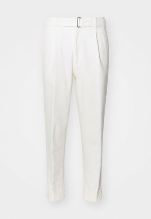 OFFICINE GENERALE HUGO ITALIAN TWILL - Pantalon classique - white