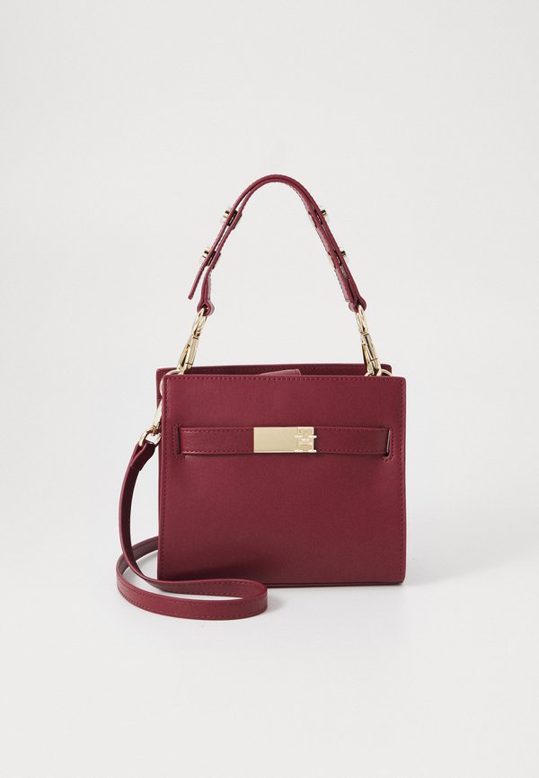 HERITAGE MINI SATCHEL - Handbag - raspberry truffle