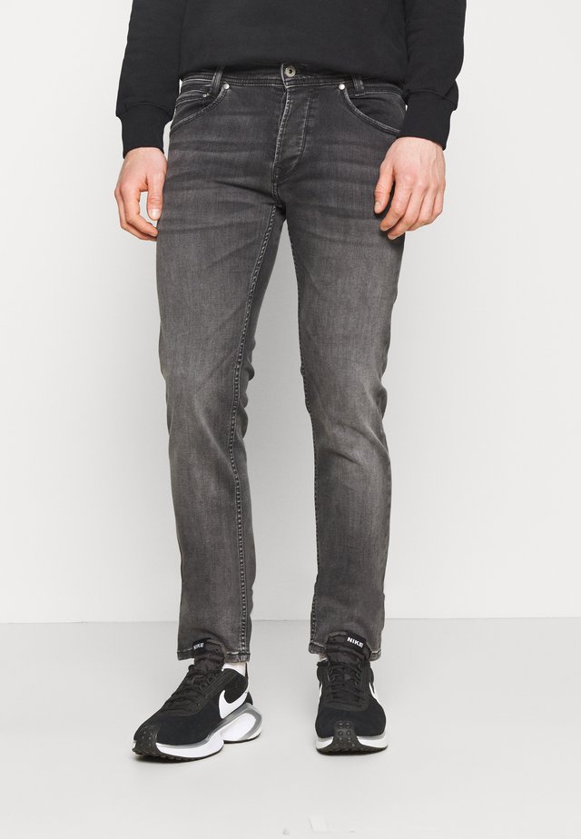 SPIKE - Straight leg jeans - grey denim