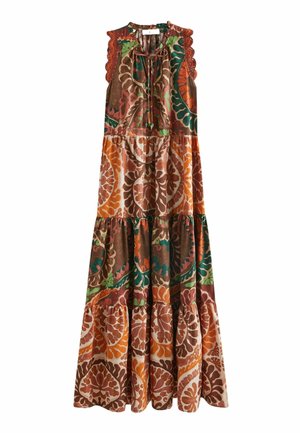 TIERED SUMMER - REGULAR FIT - Rochie maxi - red