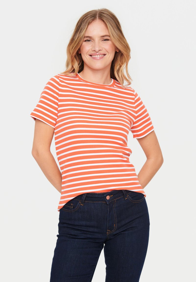 Saint Tropez - ASTER SS  - T-Shirt print - tigerlily, Vergrößern