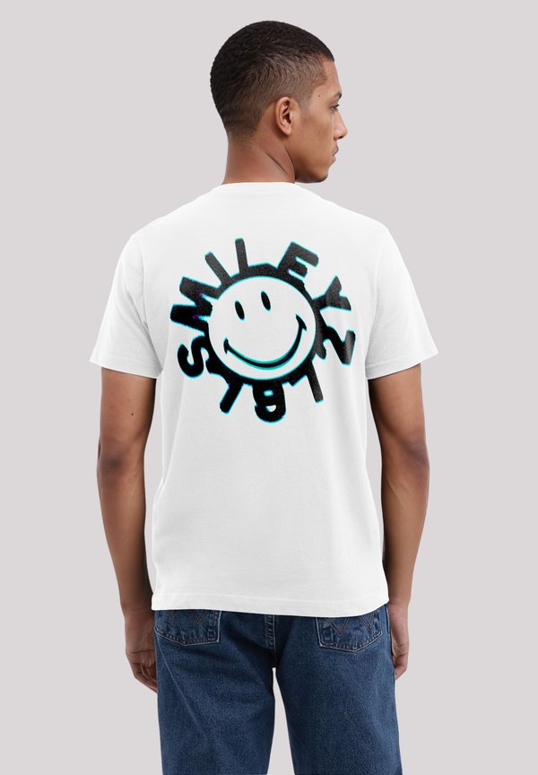 SMILEY FUTURE FORECAST - T-Shirt print - weiß