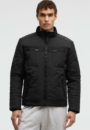 IM BIKER-STIL - Winterjacke - black