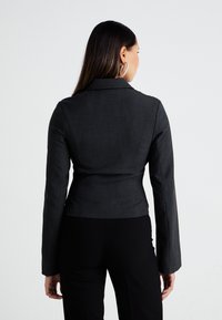 Weekday ZIP SUITING  - Tunn jacka - dark grey melange