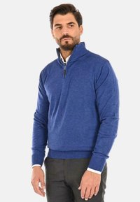 Ciabalù CON ZIP - Maglione - light blue