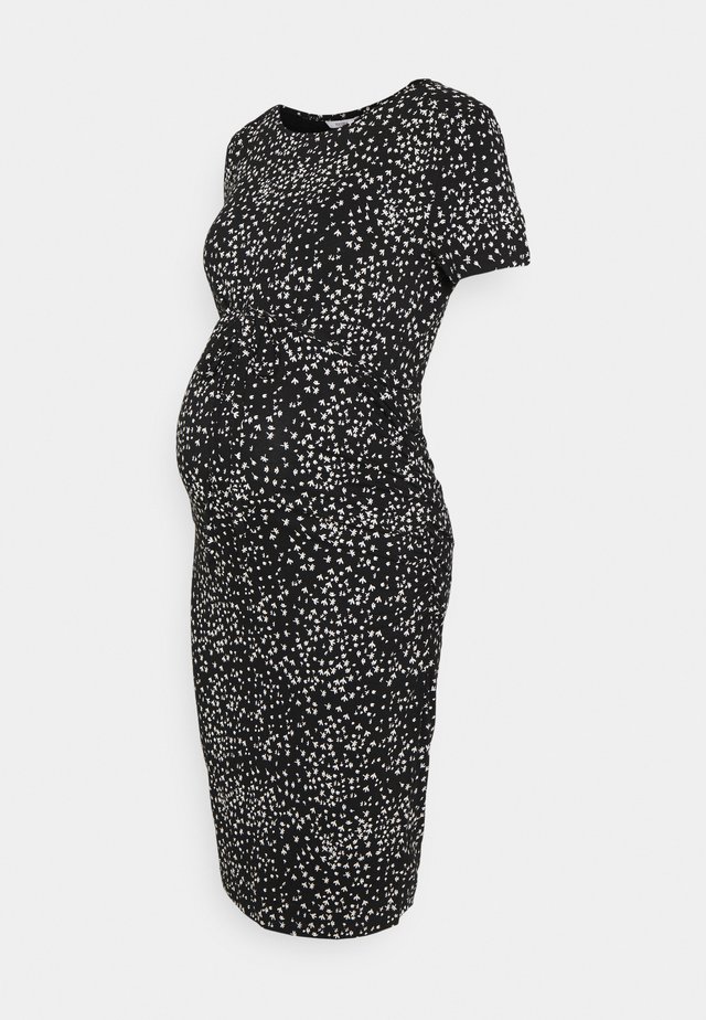 DRESS ELDON - Jerseyjurk - black