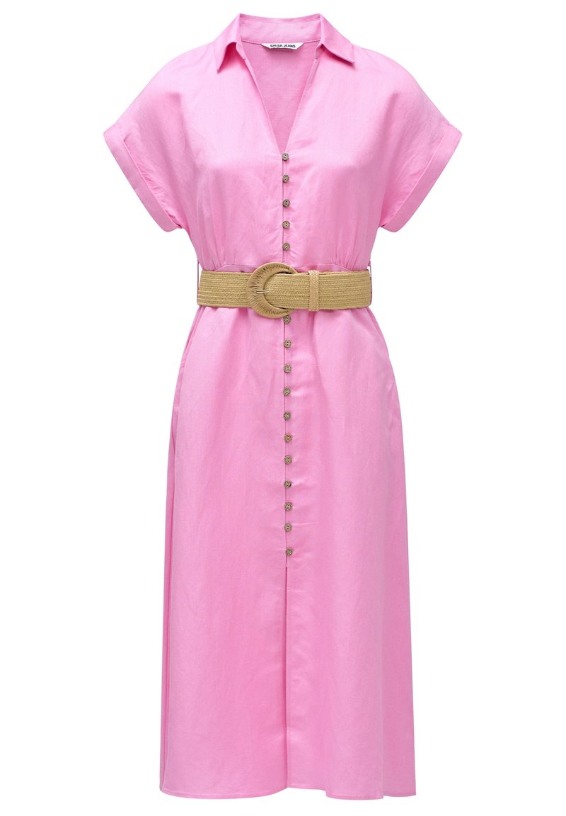 strapless open back dress ALEX & ANT PIXIE DRESS BABY PINK