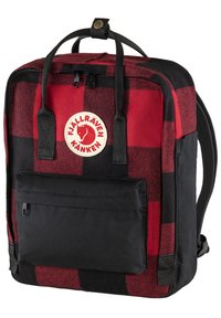 Fjällräven KÅNKEN RE-WOOL - Ryggsäck - red-black