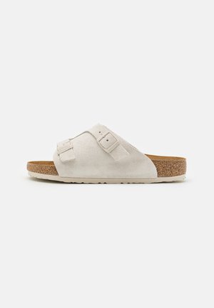 Birkenstock ZÜRICH UNISEX - Páskové sandály  - antique white