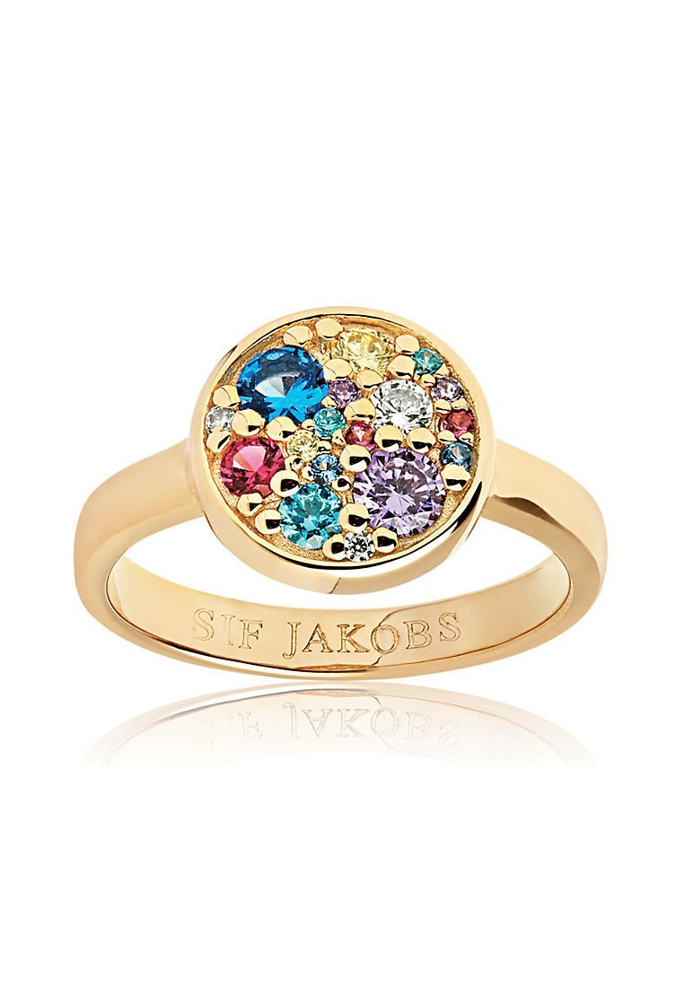 Donna QyK0Z Sif Jakobs Jewellery NOVARA - Anello - gold/dorato Donna QyK0Z Sif Jakobs Jewellery NOVARA - Anello - gold/dorato