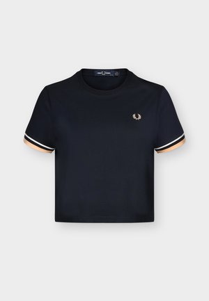 Fred Perry, BOLD TIPPED - Βασικό μπλουζάκι - navy