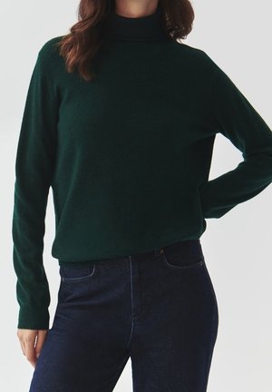 Jersey de punto - dark green