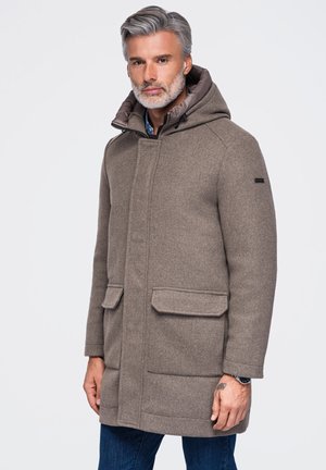 Ombre, COAT OM-COWC-0161 - Manteau court - brown