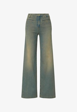 LIU JO, LIU JO FLARE JEANS WITH WELT POCKETS - Τζιν καμπάνα - blue