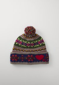 FAIRISL BEAN HAT - Kootud müts - multi