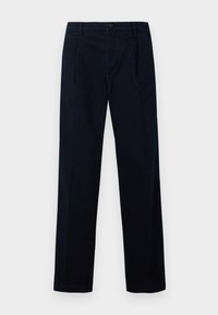 SLH220 LOOSE MIKE DEEP PLEAT PANT - Παντελόνι - sky captain