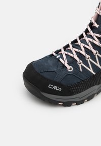 CMP KIDS RIGEL MID TREKKING SHOES WP UNISEX - Zapatillas de senderismo - asphalt/rose