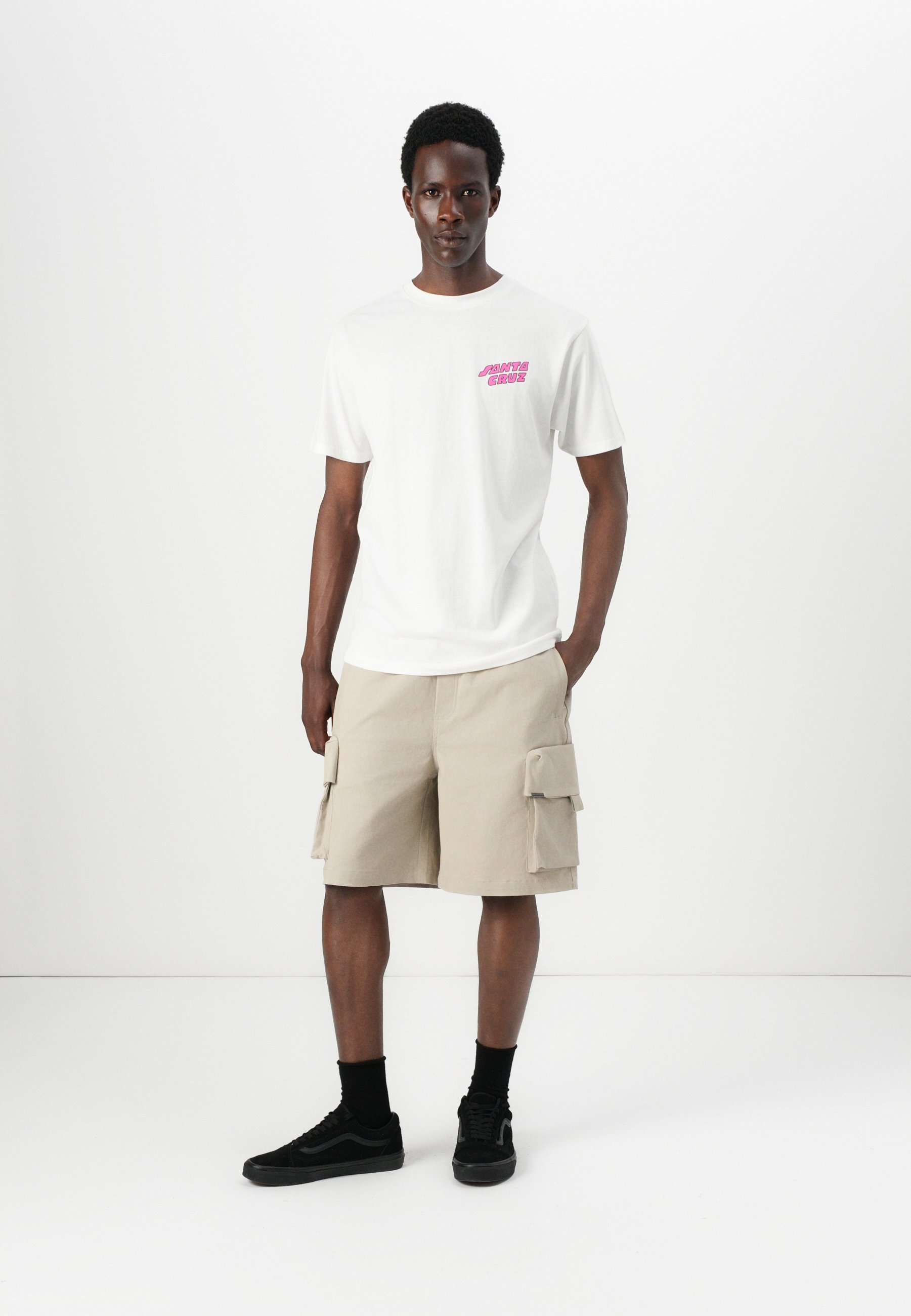 Santa Cruz GRABKE ALL AROUND STACK UNISEX - Print T-shirt