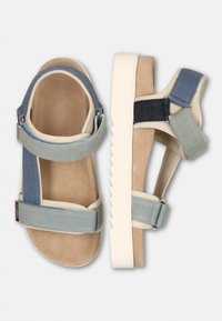 Maruti BEAU - Sandalen met plateauzool - denim combi