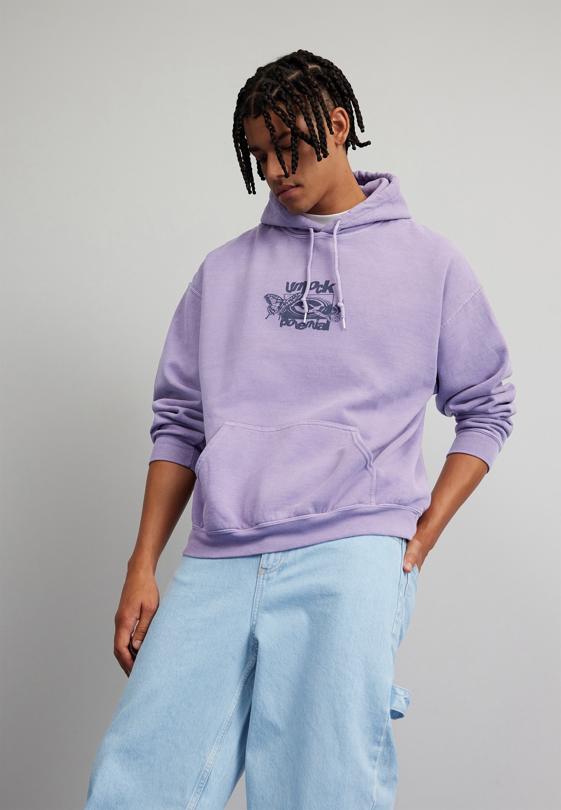 BDG Urban Outfitters FREE YOUR MIND - Sweatshirt - purple - Zalando.ie