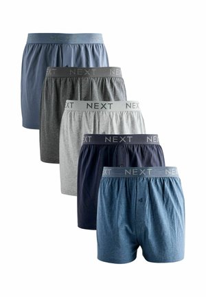 REGULAR FIT- 5 PACK - Bokserishortsit - blue/grey
