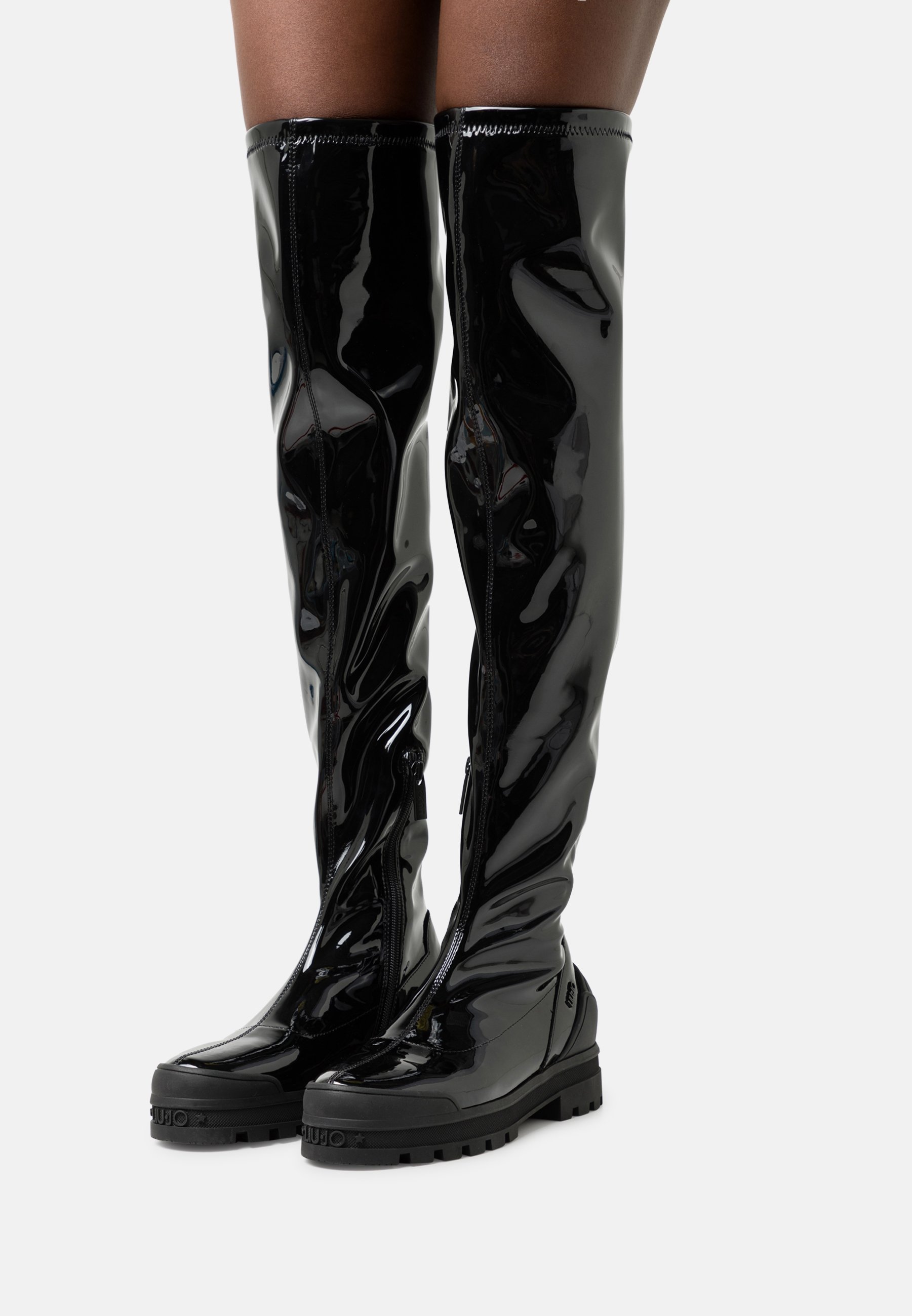 Liu Jo Jeans KELLY - Stivali sopra il ginocchio - black/nero - Zalando.it