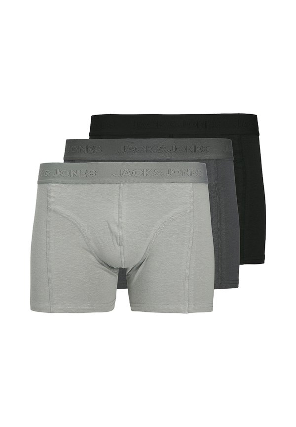 3ER PACK ORDINARY RETRO - Boxerbriefs - schwarz   grau