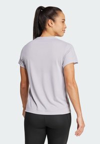 adidas Performance AEROREADY ESSENTIALS MINIMAL BRANDING - T-shirts - glory grey