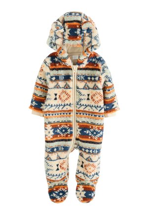 Next, REGULAR FIT - FLEECE BABY PRAMSUIT - Jumpsuit - fairisle