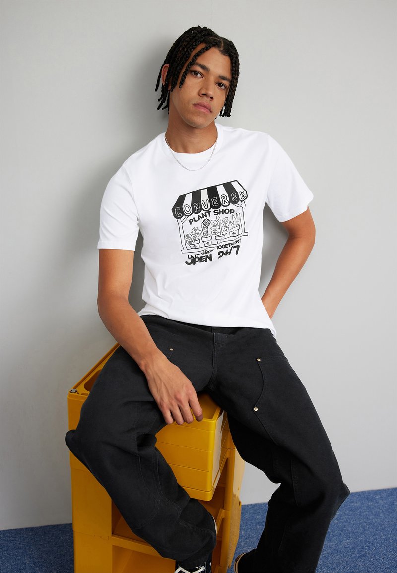 Carhartt WIP DOUBLE KNEE PANT - Nadrágok - black aged canvas