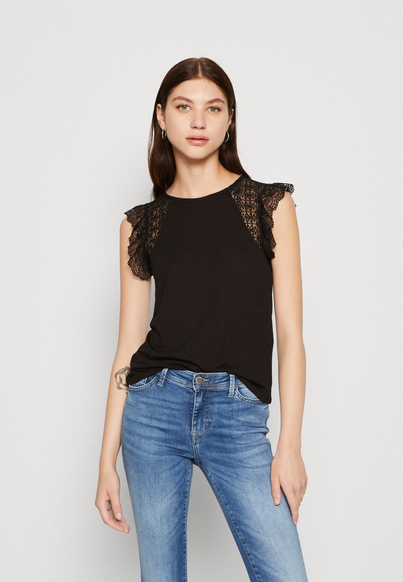 JDY JDYDERIN - Μπλουζάκι με στάμπα - black