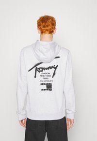 Tommy Jeans Sudadera con cremallera - mottled grey
