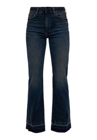 s.Oliver REGULAR FIT - Flared-farkut - blau