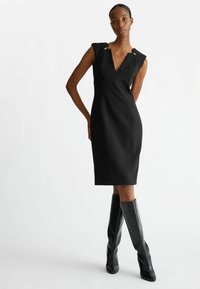 LIU JO STRETCH SHEATH - Dnevna obleka - black