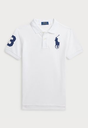 Polo Ralph Lauren SLIM FIT COTTON MESH POLO - Polo - white