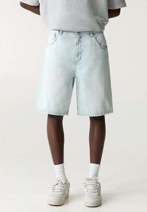 Džínové kraťasy - light-blue denim