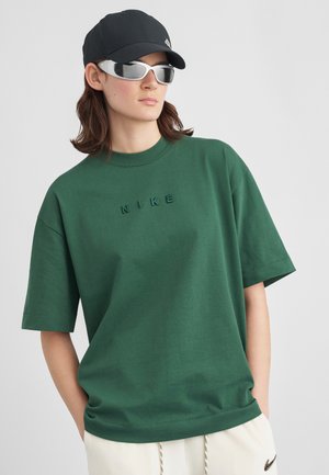 LUXE TEE RELAX - T-shirt basique - fir
