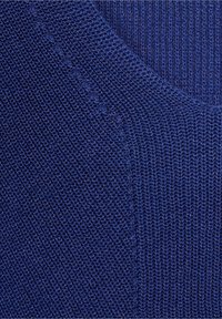 Street One Linne - mottled royal blue