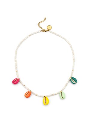 Boho Color Shells - Halskette - gold-coloured