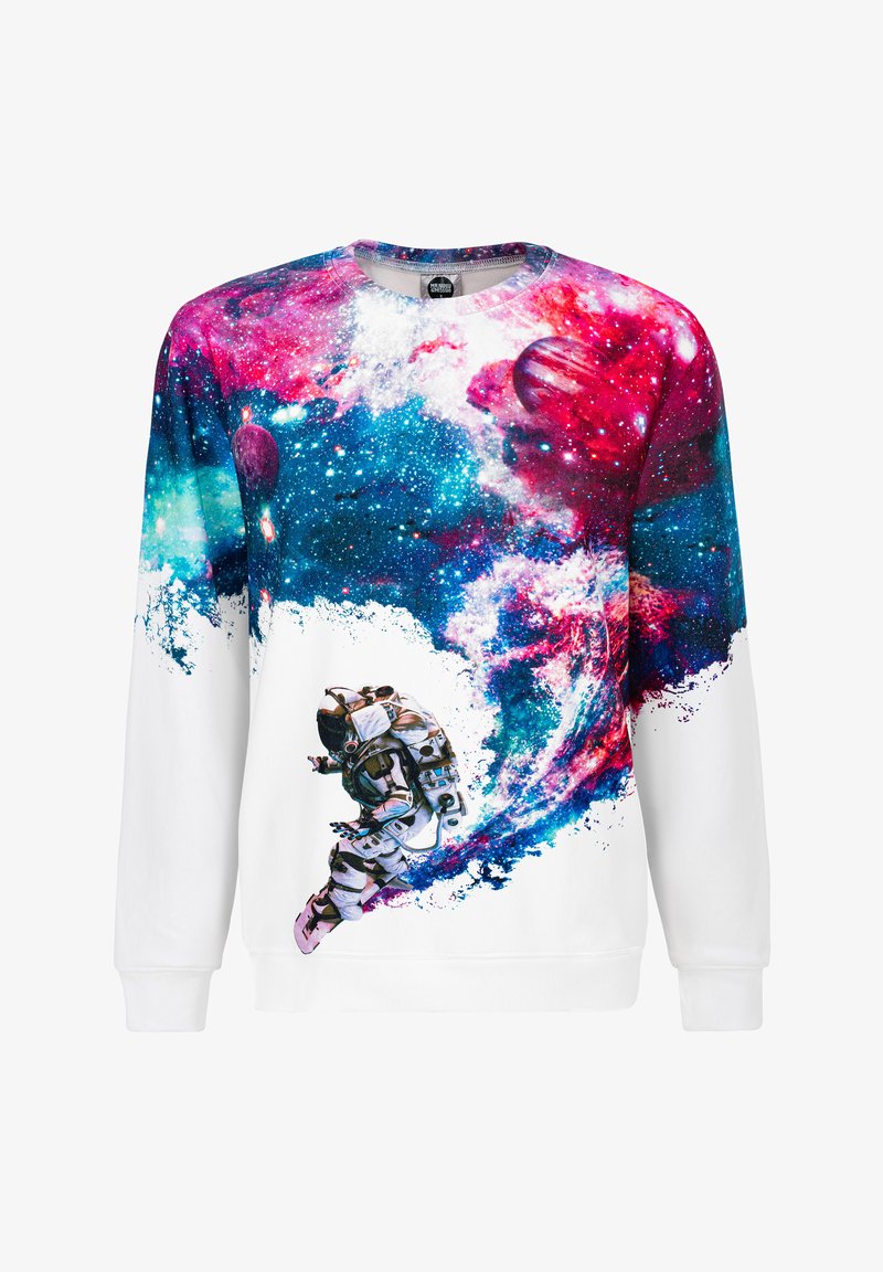 Mr. GUGU & Miss GO SURFING COSMONAUT - Sweatshirt - white