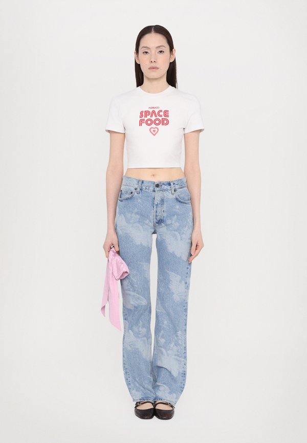 SPACE FOOD CROPPED - Print T-shirt3