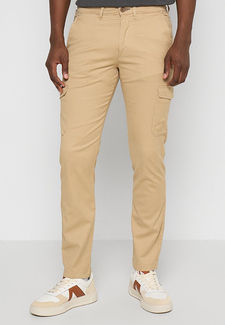 INDICODE JEANS Cargobroek beige INDICODE JEANS Cargobroek beige