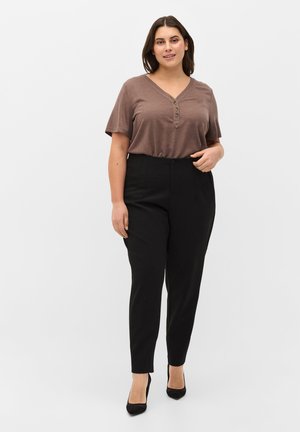 Trousers - black