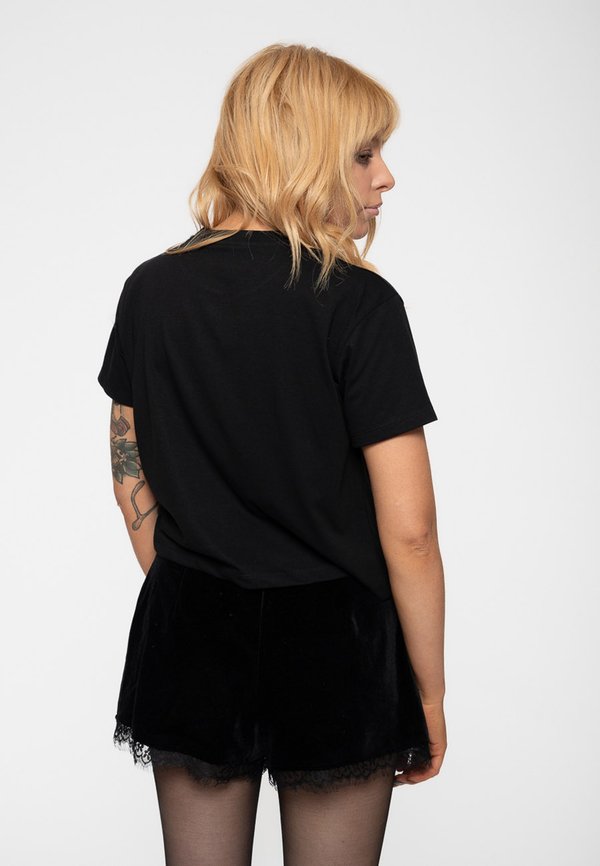 DEF LEPPARD LOVE BITES BAND LOGO CROP  - Print T-shirt4