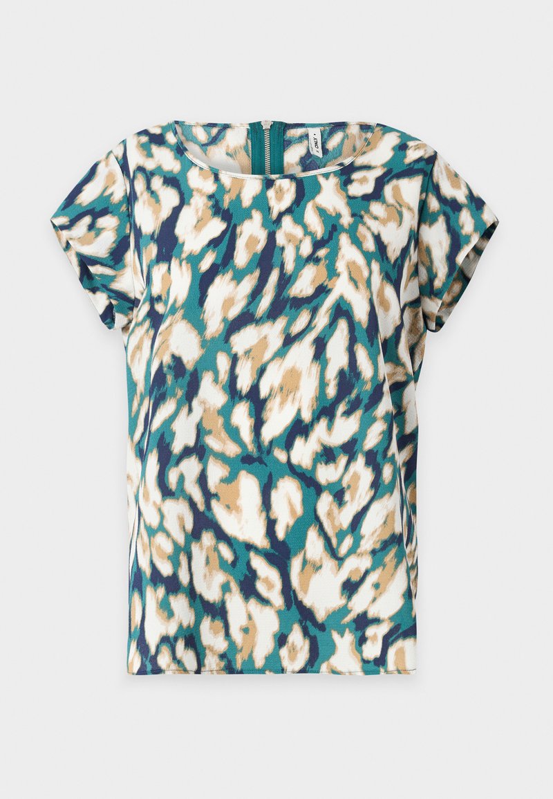 Only Blouse donkergroen Only Blouse donkergroen