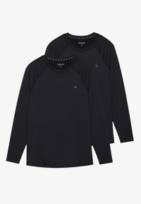 2 PACK - T-shirt à manches longues - black