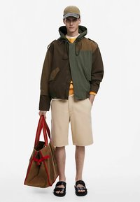 Desigual HOODED WITH PATCHES - Let jakke / Sommerjakker - green