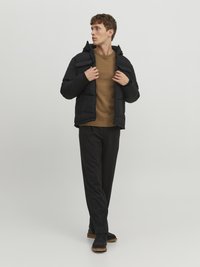Jack & Jones JJEBASIC CREW NECK NOOS - Trui - otter