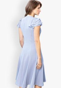 HotSquash FRILL SLEEVE A-LINE - Vapaa-ajan mekko - purple impression