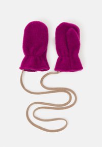 pure pure by BAUER FÄUSTEL UNISEX SET - Bonnet - silber/orchidee